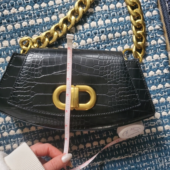 Beautiful bag with gold chain - New - Picture 3 of 4